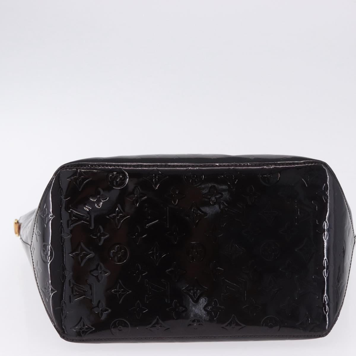 LOUIS VUITTON Monogram Vernis Bellevue GM Tote Bag Amarante M93589 Auth 198685A