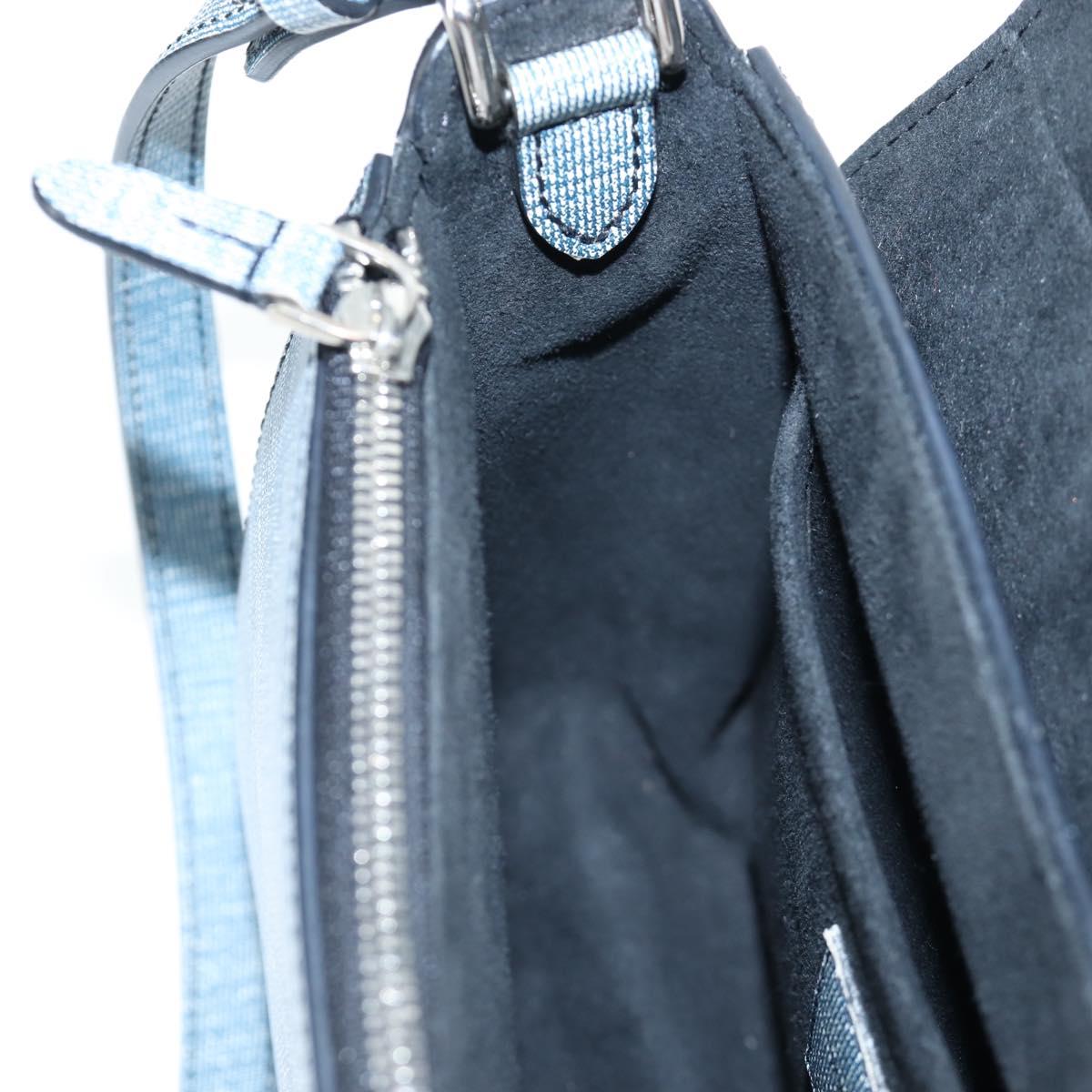 LOUIS VUITTON Epi Denim Chain It PM Shoulder Bag Blue M50271 LV Auth 198692SAM