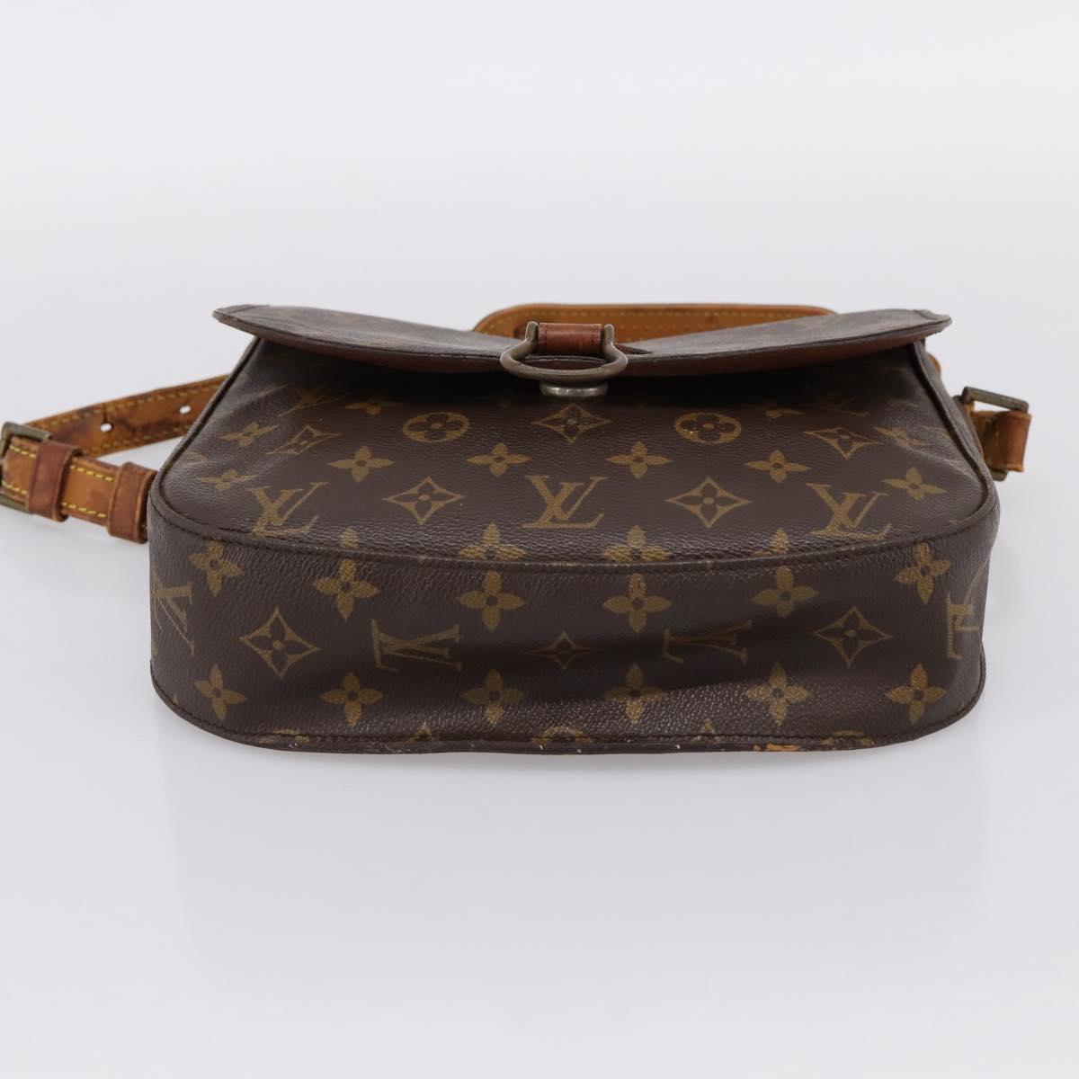 LOUIS VUITTON Monogram Saint Cloud GM Shoulder Bag M51242 LV Auth 198696