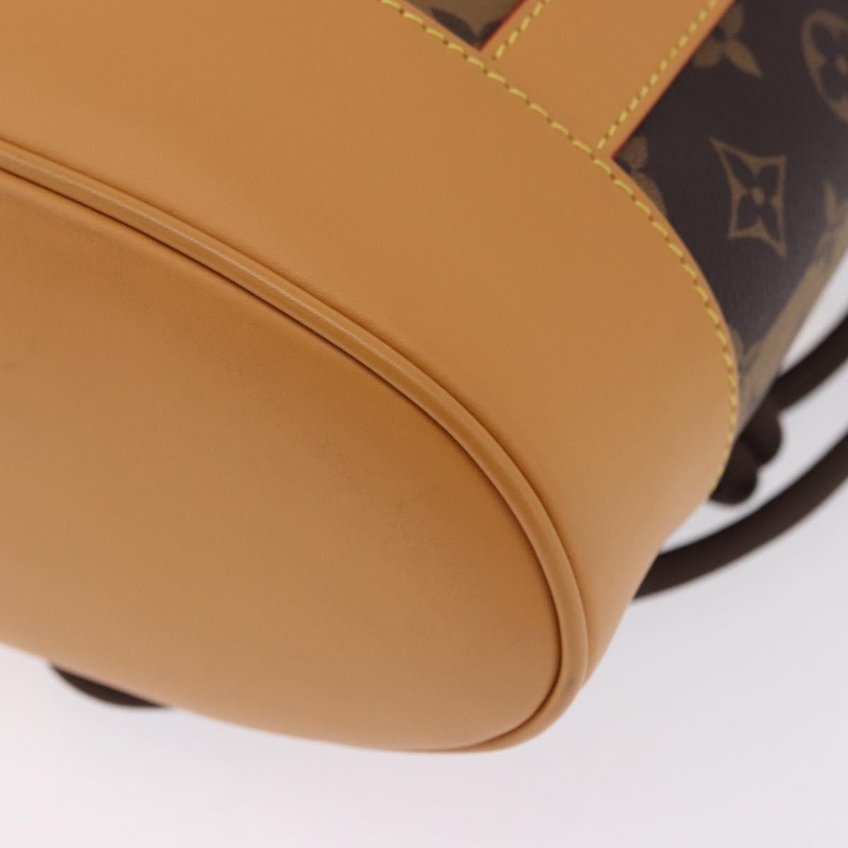 LOUIS VUITTON Monogram Stripe Randonnee Messenger Bag M45968 LV Auth 198698M