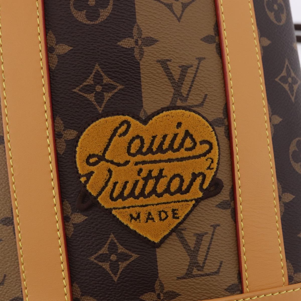 LOUIS VUITTON Monogram Stripe Randonnee Messenger Bag M45968 LV Auth 198698M