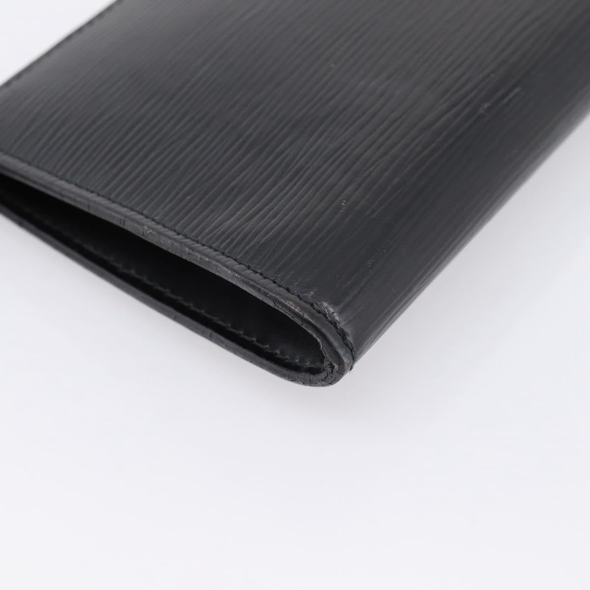 LOUIS VUITTON Epi Pochette Accessoires Pouch Black M52982 LV Auth 198701A