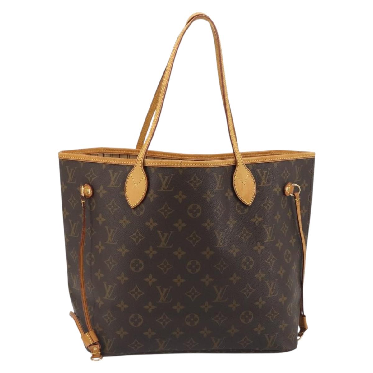 LOUIS VUITTON Monogram Neverfull MM Tote Bag M40156 LV Auth 198711