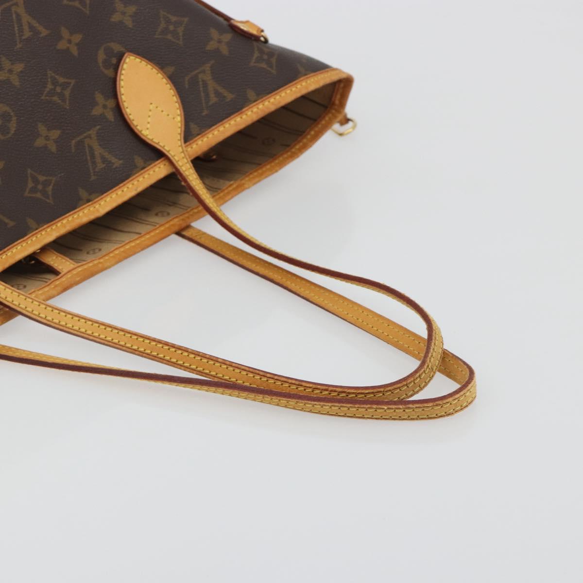 LOUIS VUITTON Monogram Neverfull MM Tote Bag M40156 LV Auth 198711
