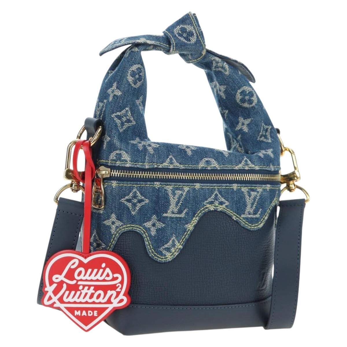 LOUIS VUITTON Monogram Denim Drip Japanese Cruiser NIGO M45970 Auth 198712SM