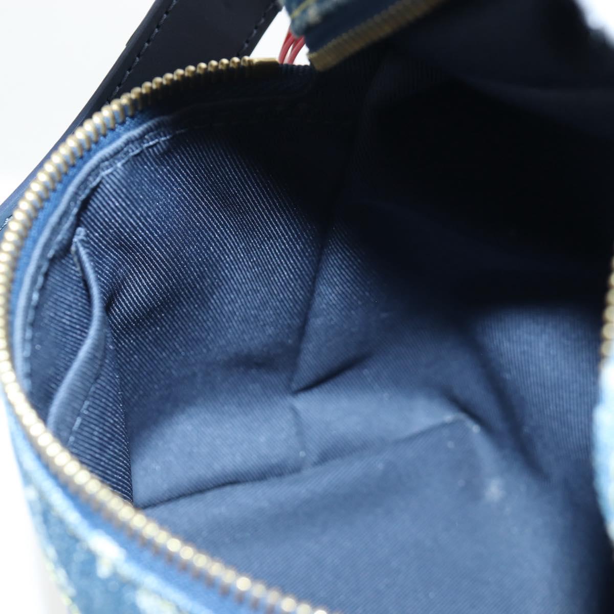 LOUIS VUITTON Monogram Denim Drip Japanese Cruiser NIGO M45970 Auth 198712SM