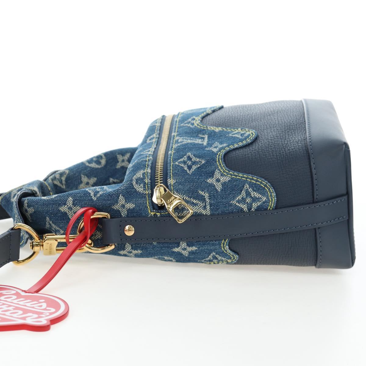 LOUIS VUITTON Monogram Denim Drip Japanese Cruiser NIGO M45970 Auth 198712SM