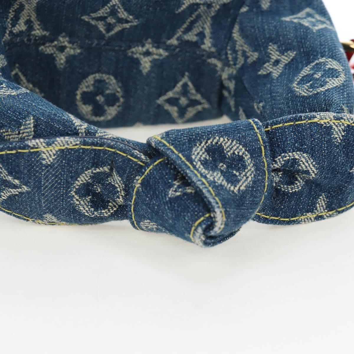 LOUIS VUITTON Monogram Denim Drip Japanese Cruiser NIGO M45970 Auth 198712SM