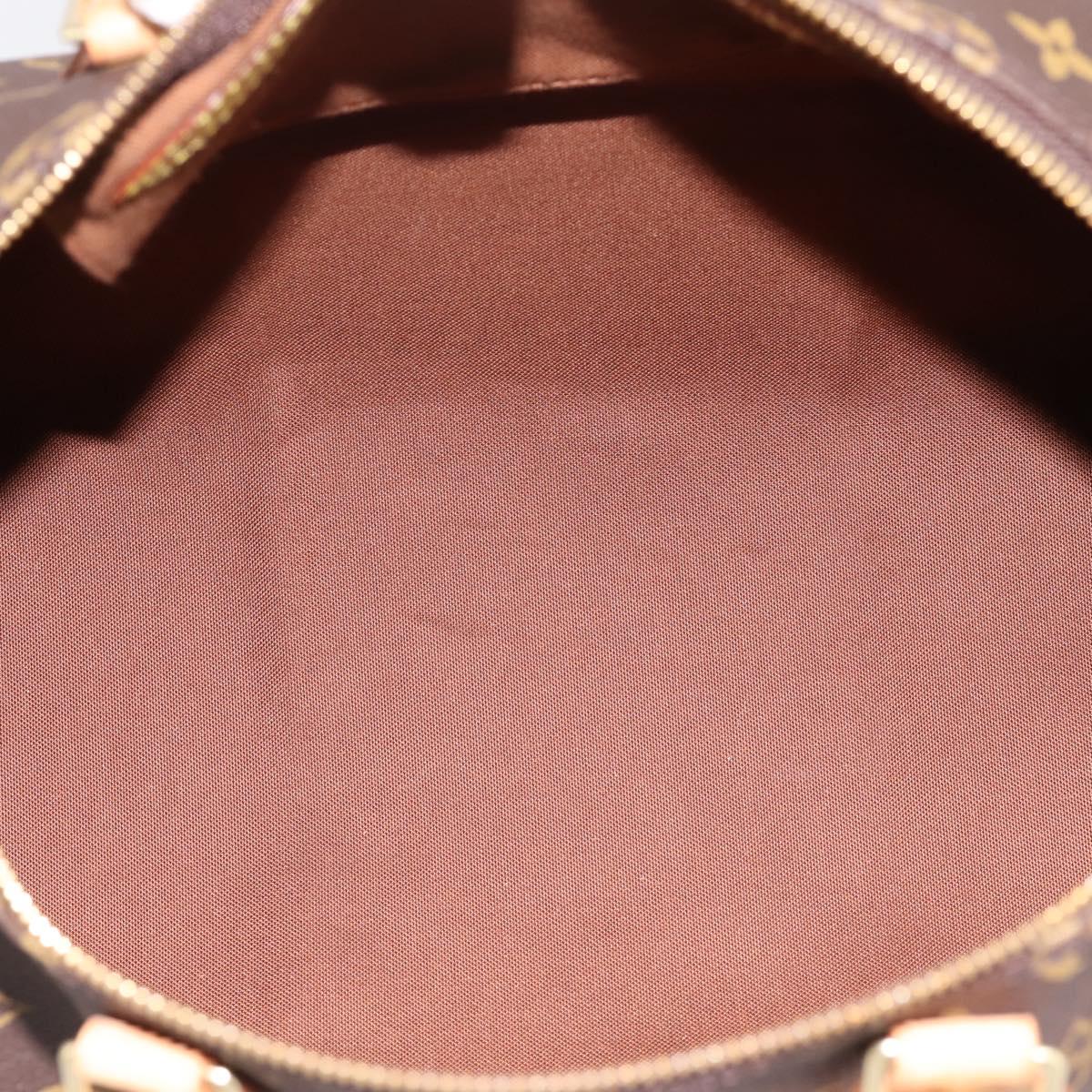 LOUIS VUITTON Monogram Speedy 35 Hand Bag M41524 LV Auth 198714V