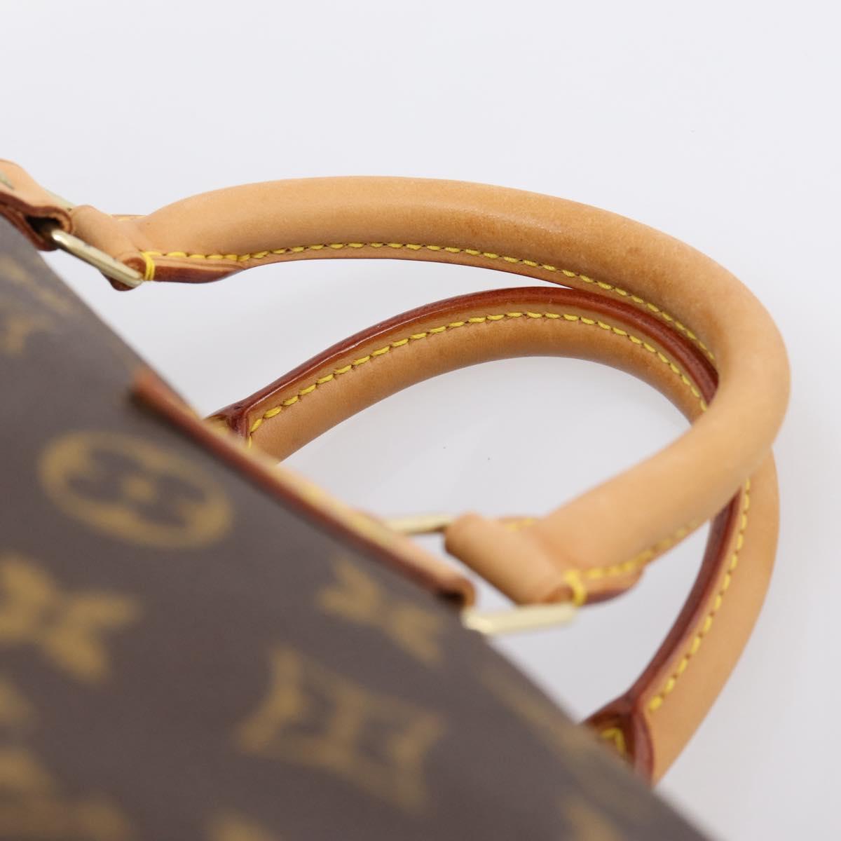 LOUIS VUITTON Monogram Speedy 35 Hand Bag M41524 LV Auth 198714V