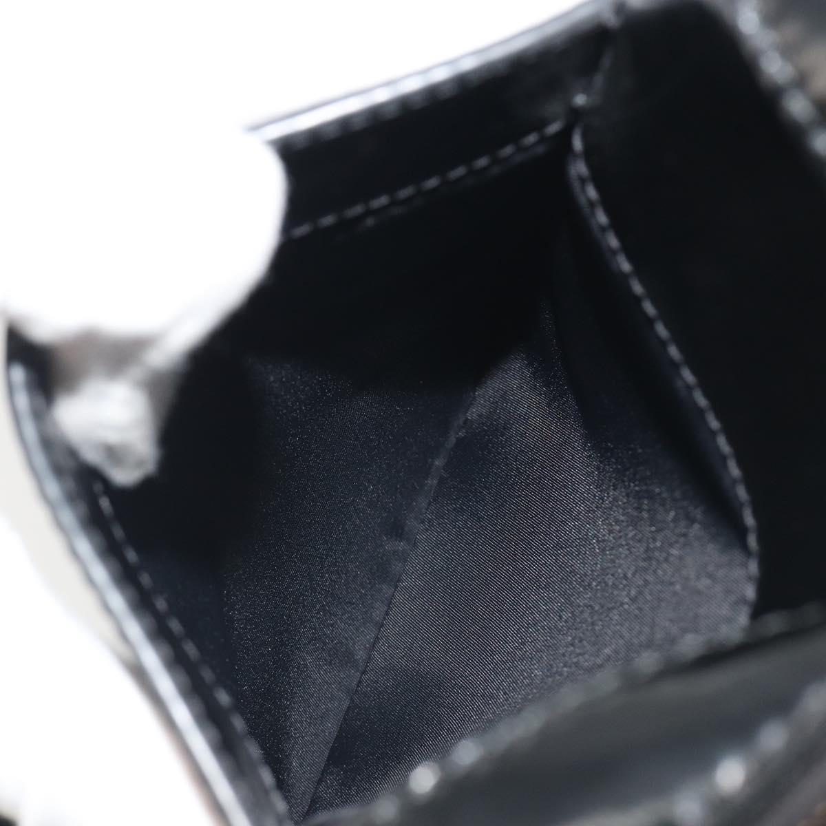 BURBERRY Thornton Messenger Shoulder Bag PVC Canvas Black Auth 198717A