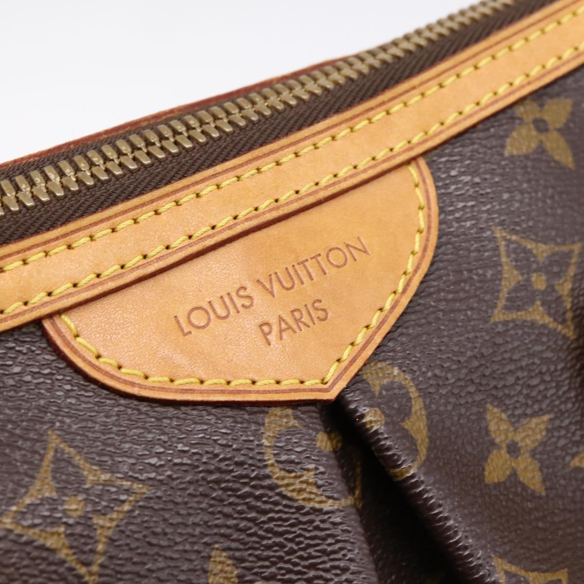 LOUIS VUITTON Monogram Palermo PM Tote Bag M40145 LV Auth 198725A