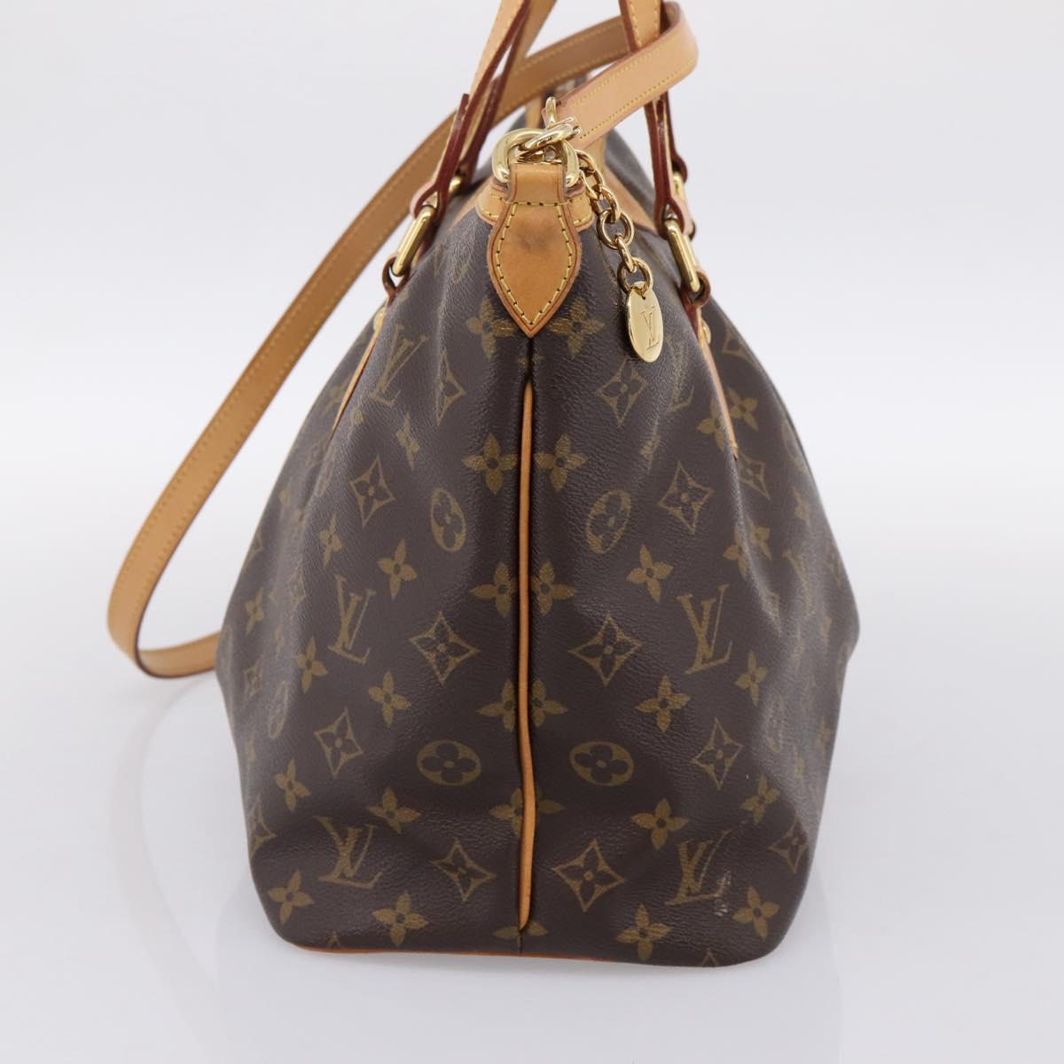 LOUIS VUITTON Monogram Palermo PM Tote Bag M40145 LV Auth 198725A