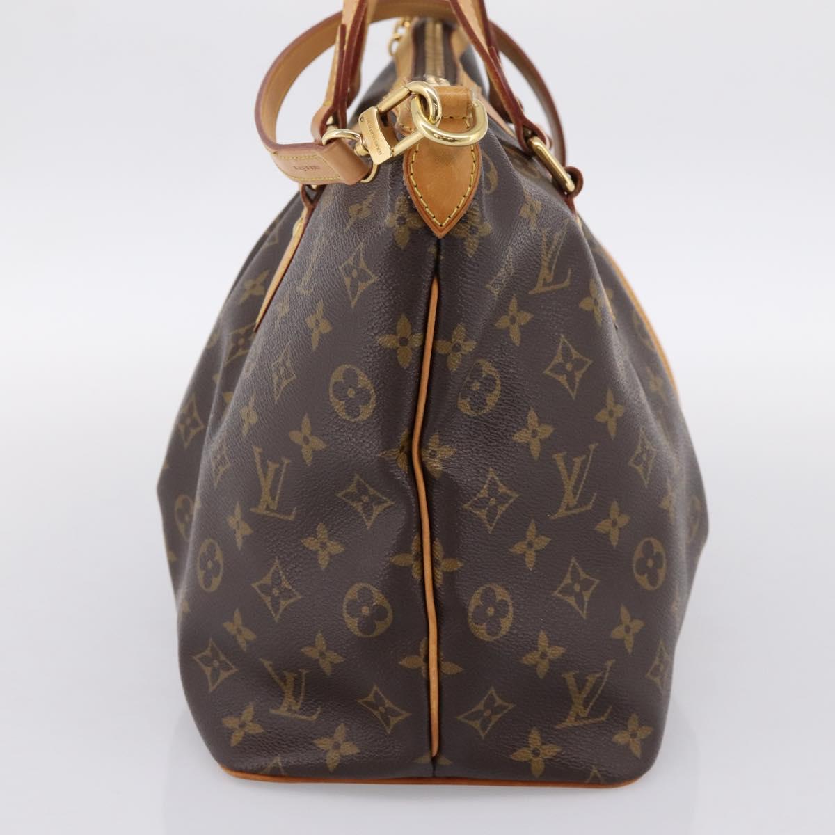 LOUIS VUITTON Monogram Palermo PM Tote Bag M40145 LV Auth 198725A
