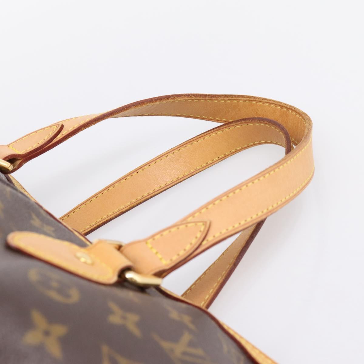 LOUIS VUITTON Monogram Palermo PM Tote Bag M40145 LV Auth 198725A