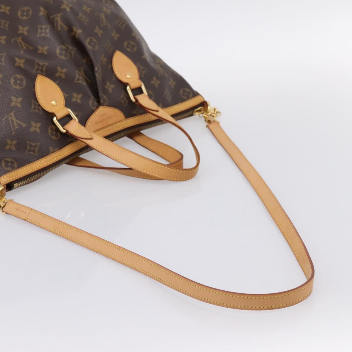 LOUIS VUITTON Monogram Palermo PM Tote Bag M40145 LV Auth 198725A