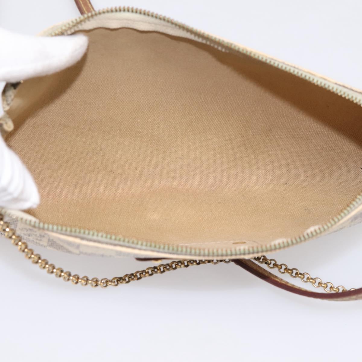 LOUIS VUITTON Damier Azur Eva Shoulder Bag 2way N55214 LV Auth 198727