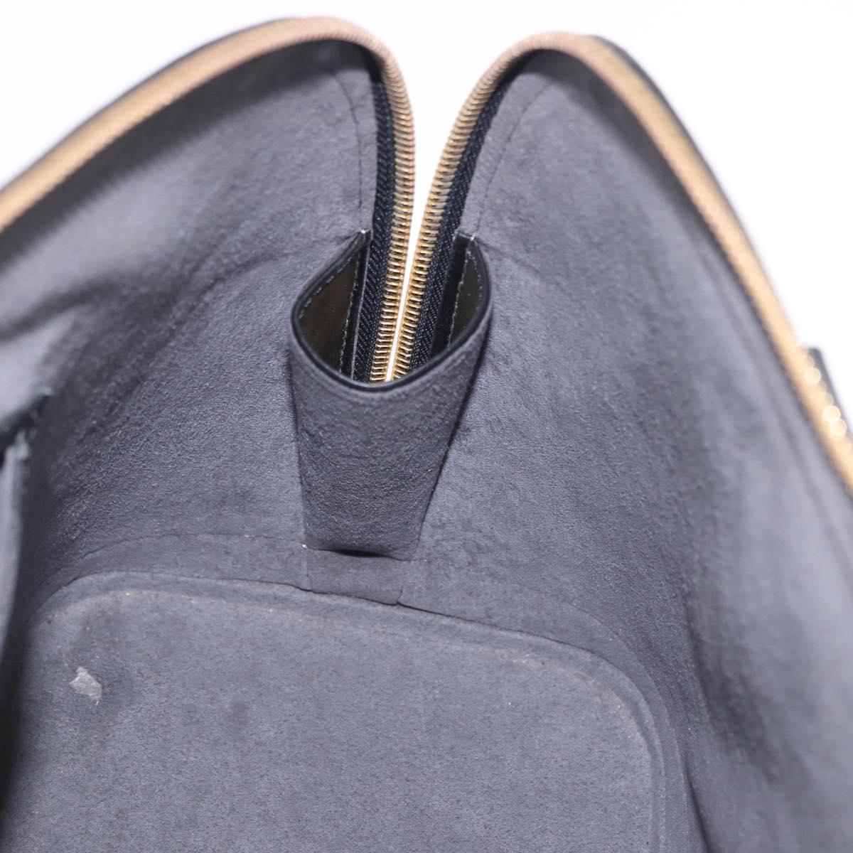 LOUIS VUITTON Epi Alma Hand Bag Noir Black M52142 LV Auth 198747V