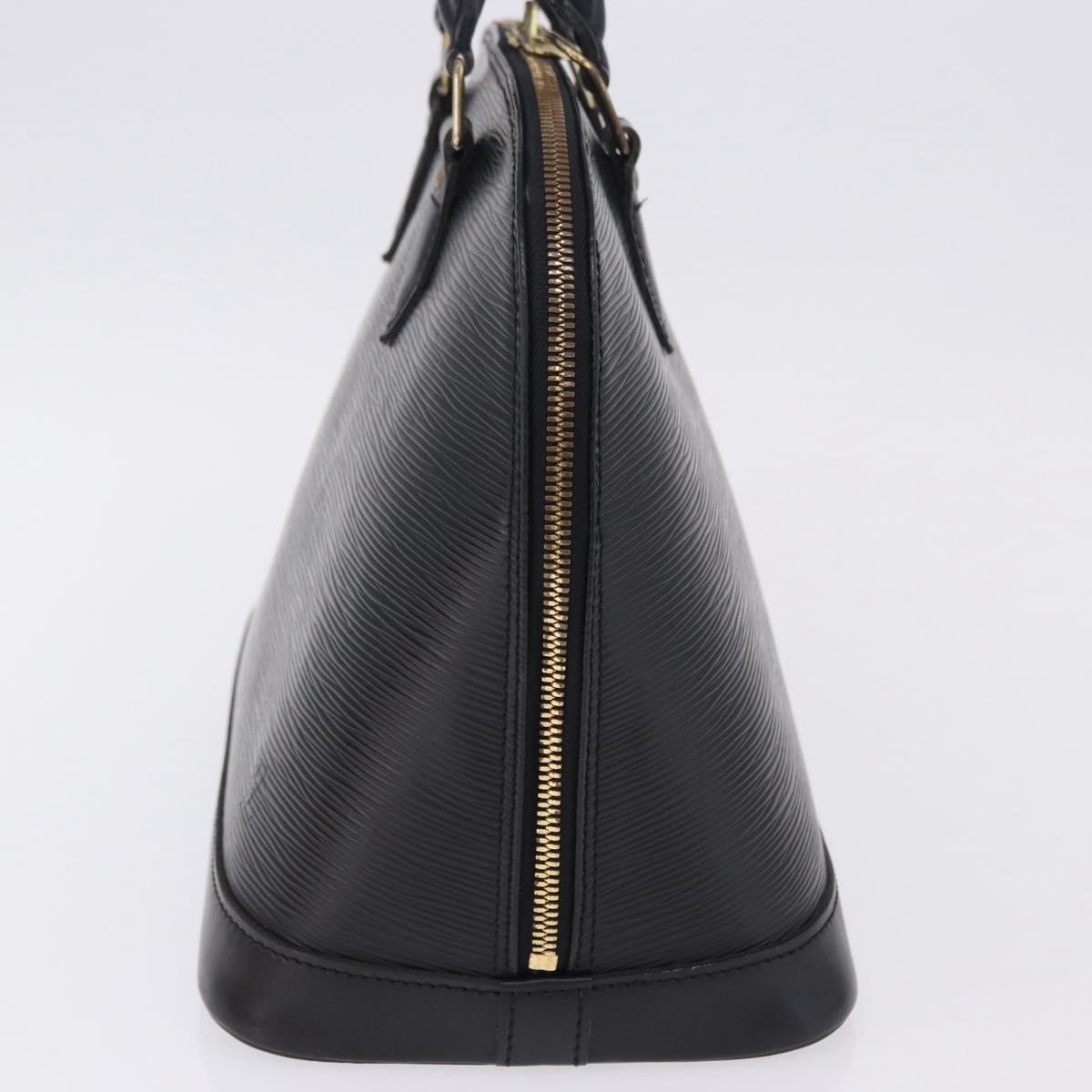 LOUIS VUITTON Epi Alma Hand Bag Noir Black M52142 LV Auth 198747V