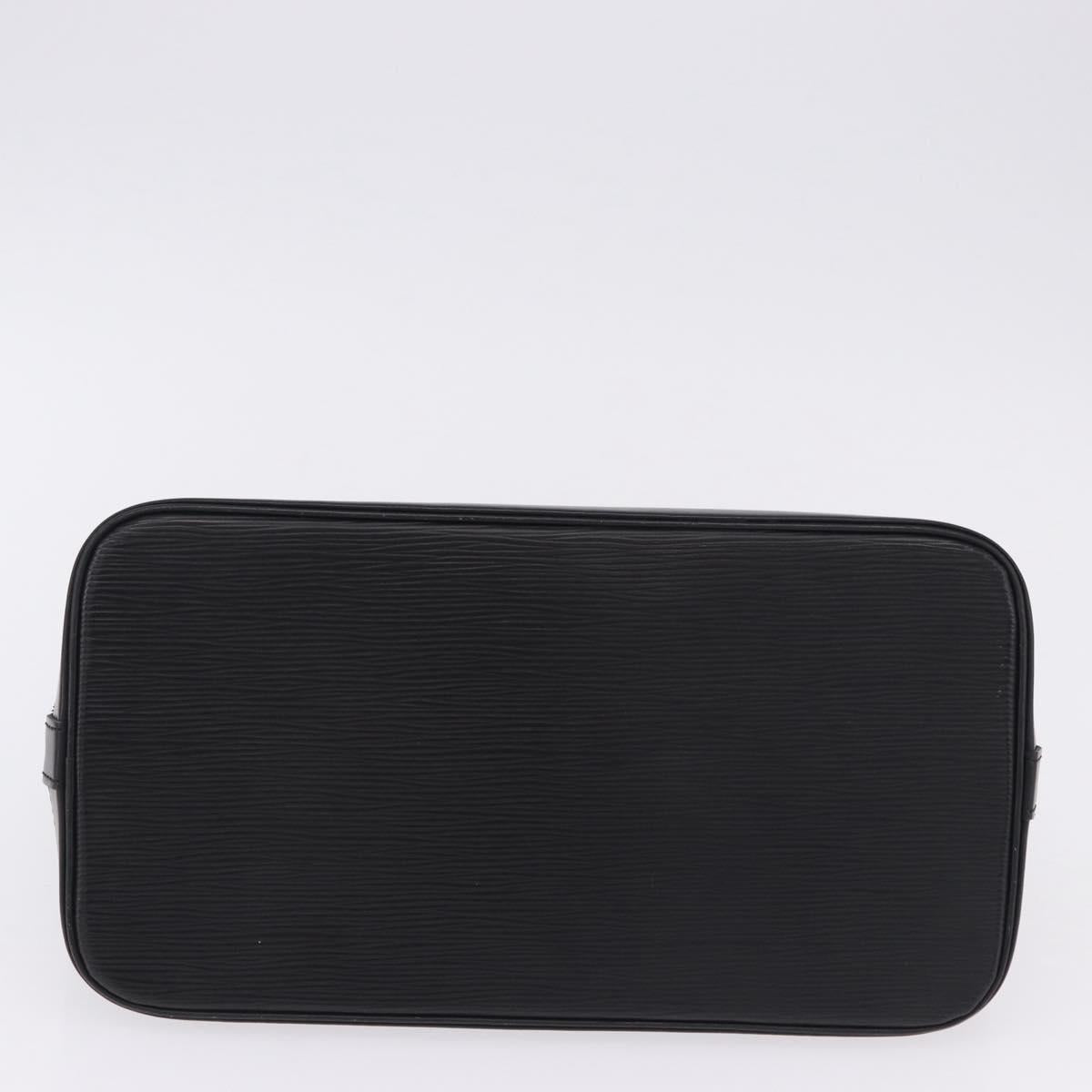 LOUIS VUITTON Epi Alma Hand Bag Noir Black M52142 LV Auth 198747V