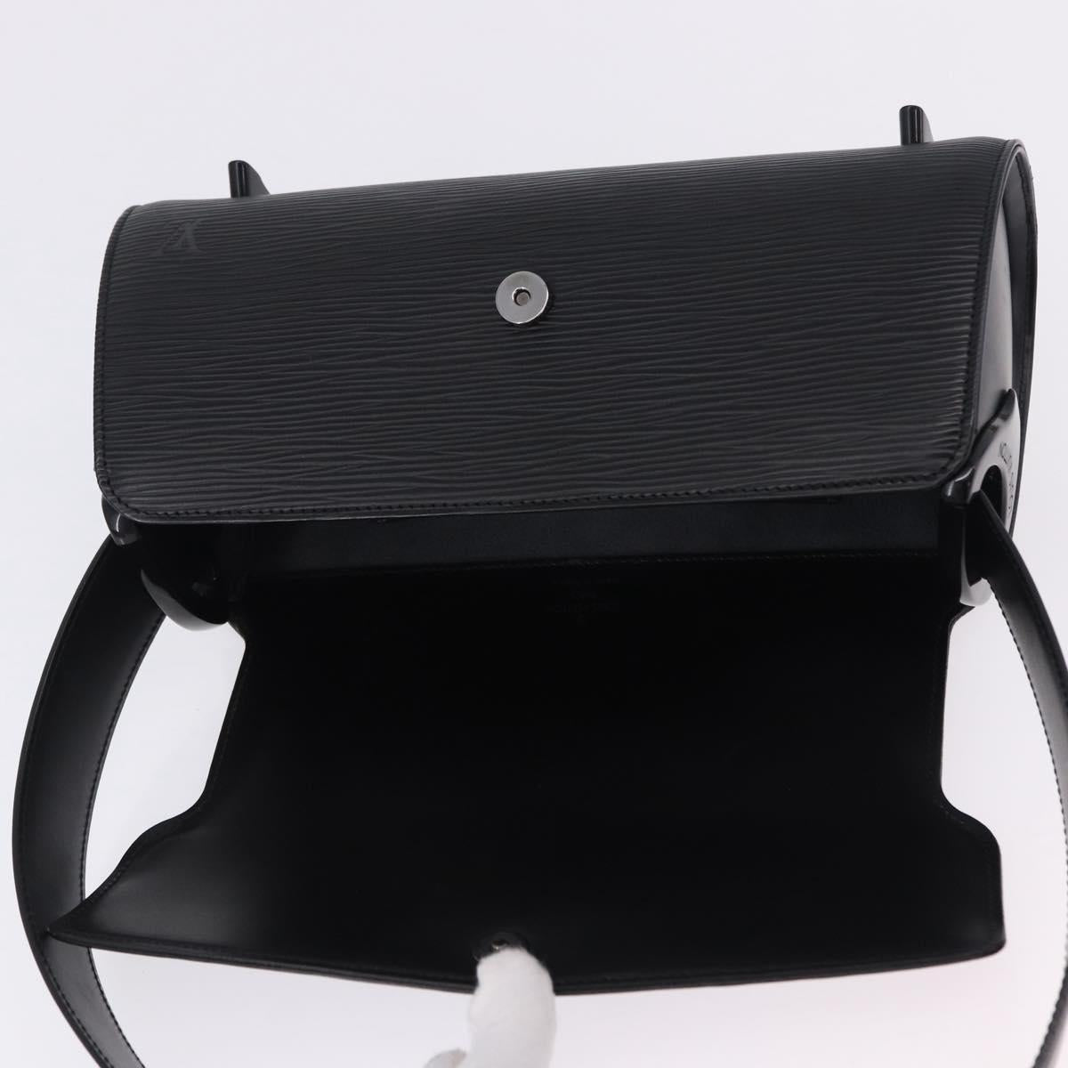 LOUIS VUITTON Epi Nocturn PM Shoulder Bag Black M52182 LV Auth 198749V