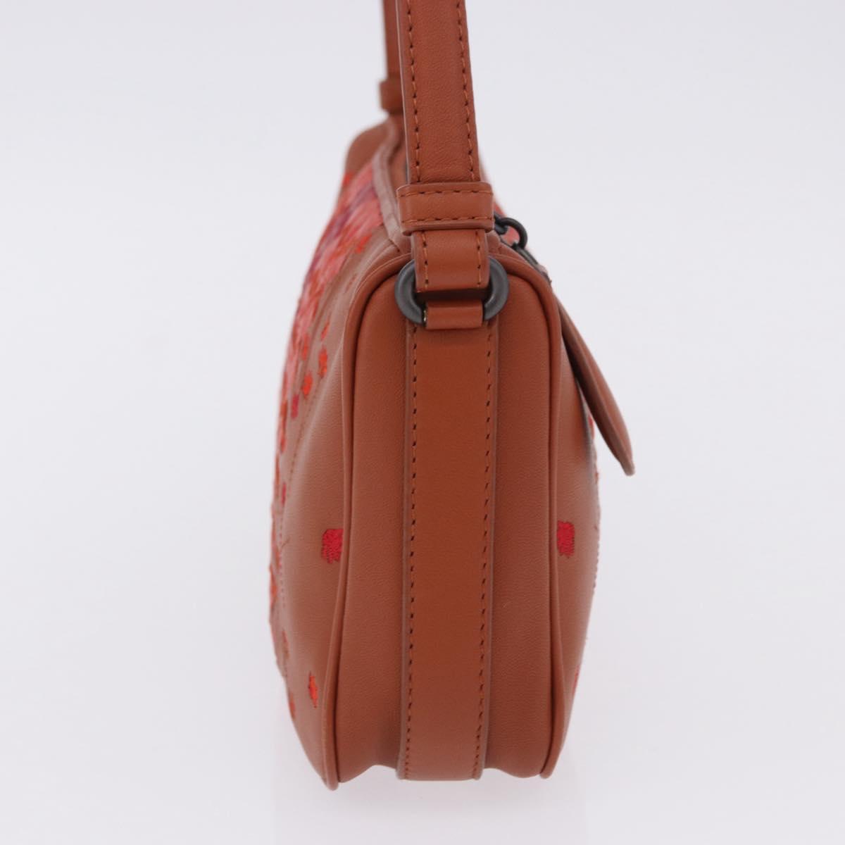 BOTTEGA VENETA INTRECCIATO Shoulder Bag Leather Brown Auth 198750M
