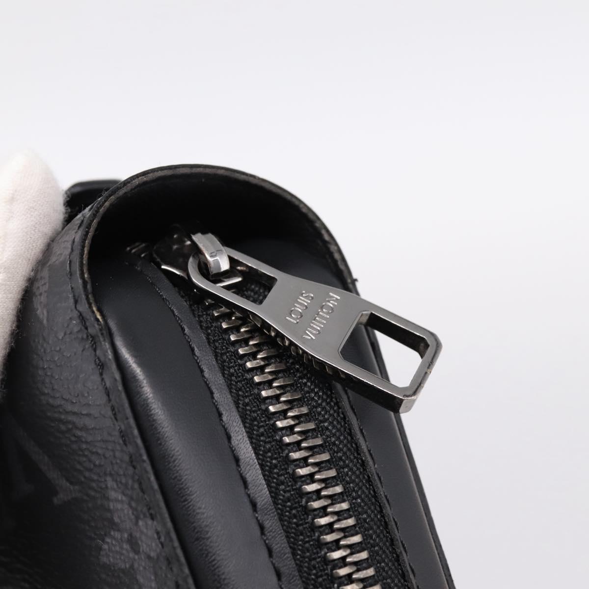 LOUIS VUITTON Monogram Eclipse Zippy XL Travel Case M61698 LV Auth 198756V