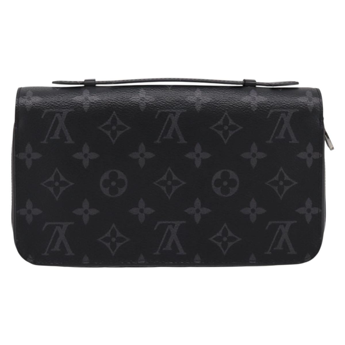 LOUIS VUITTON Monogram Eclipse Zippy XL Travel Case M61698 LV Auth 198756V