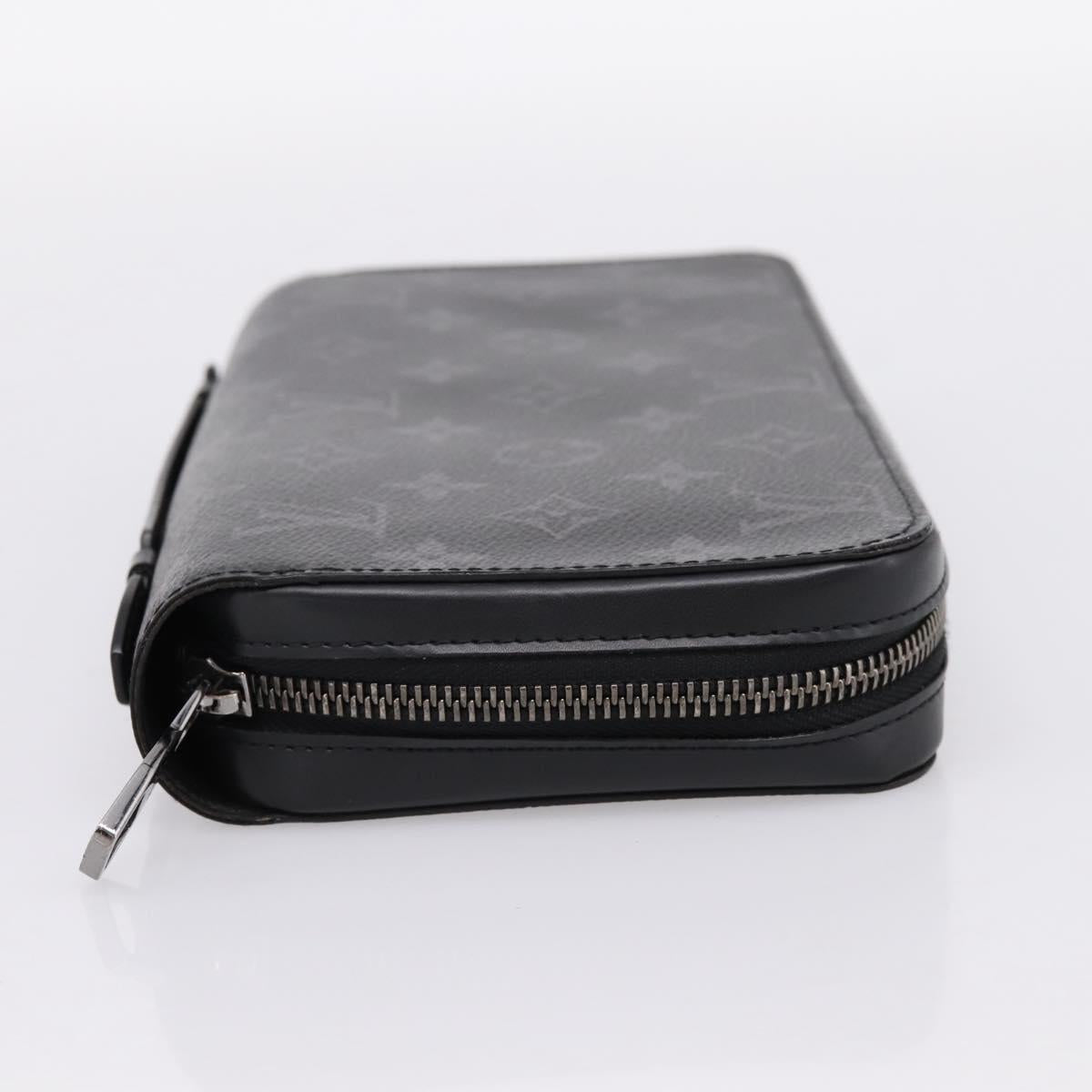 LOUIS VUITTON Monogram Eclipse Zippy XL Travel Case M61698 LV Auth 198756V