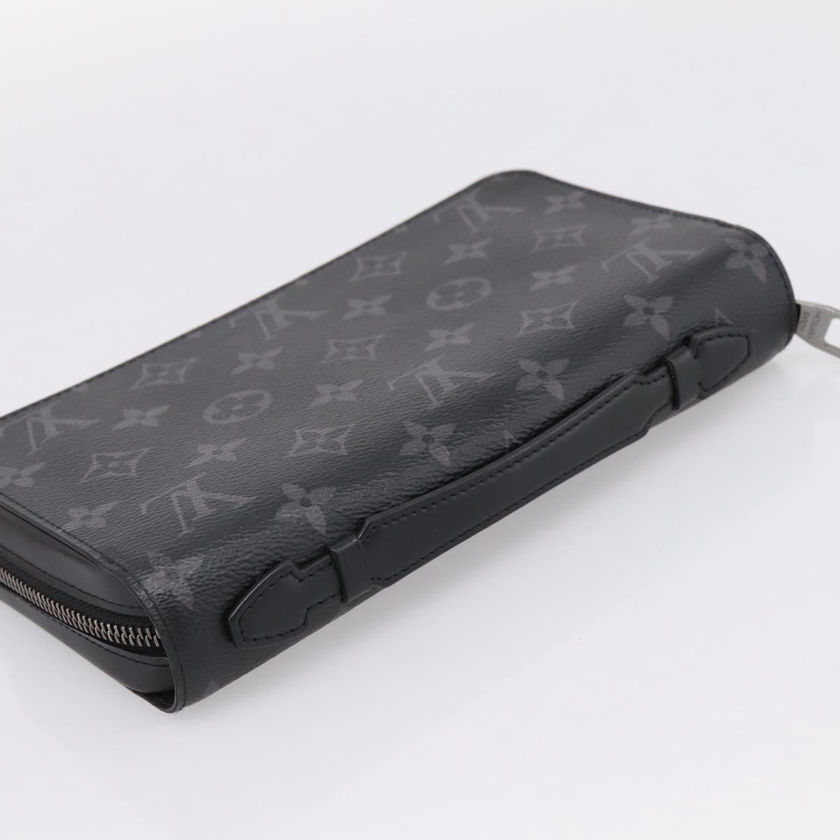 LOUIS VUITTON Monogram Eclipse Zippy XL Travel Case M61698 LV Auth 198756V
