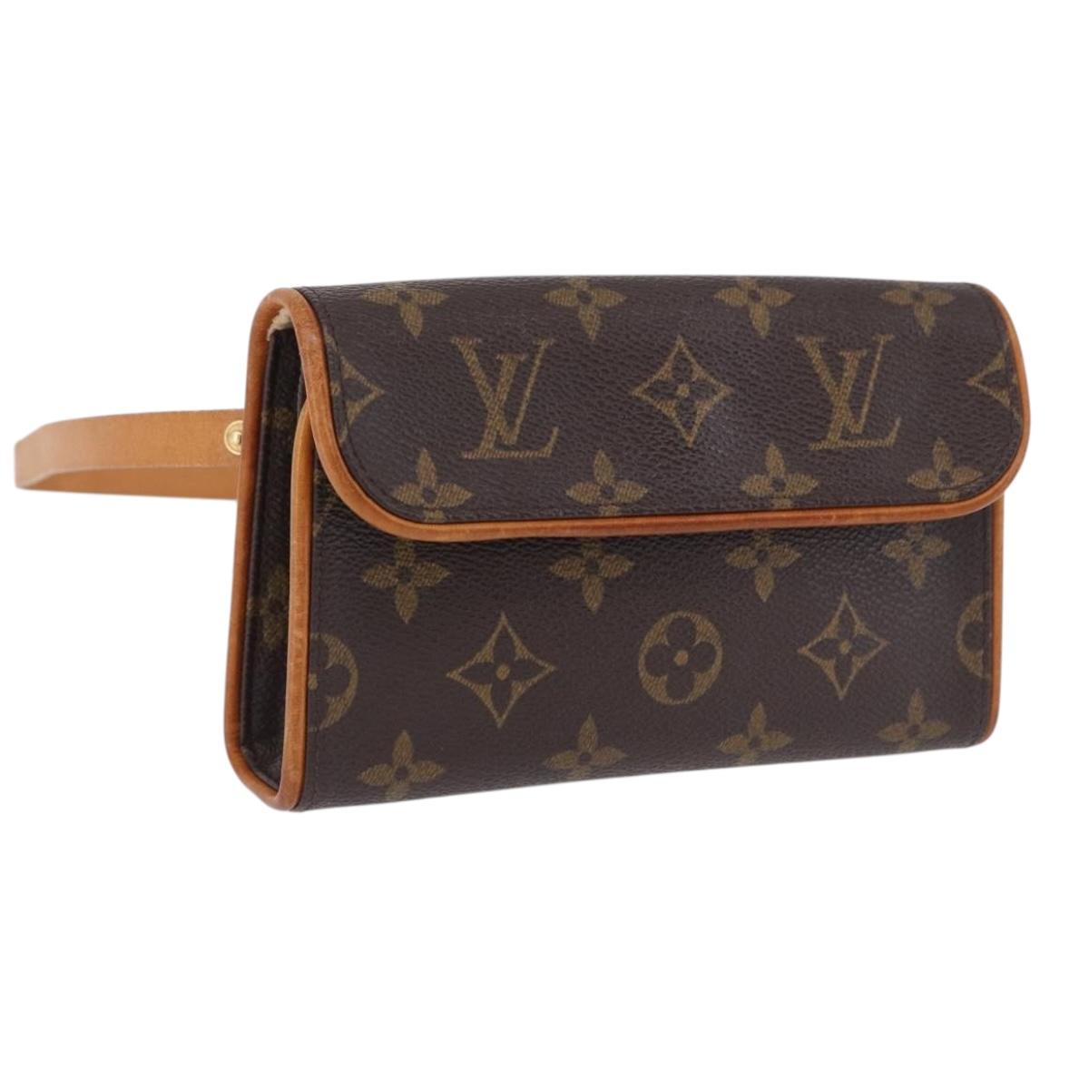 LOUIS VUITTON Monogram Pochette Florentine Waist bag M51855 LV Auth 198758A