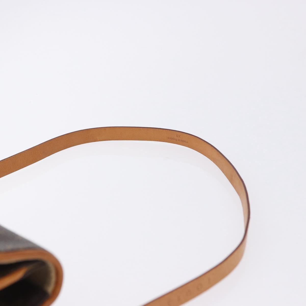LOUIS VUITTON Monogram Pochette Florentine Waist bag M51855 LV Auth 198758A