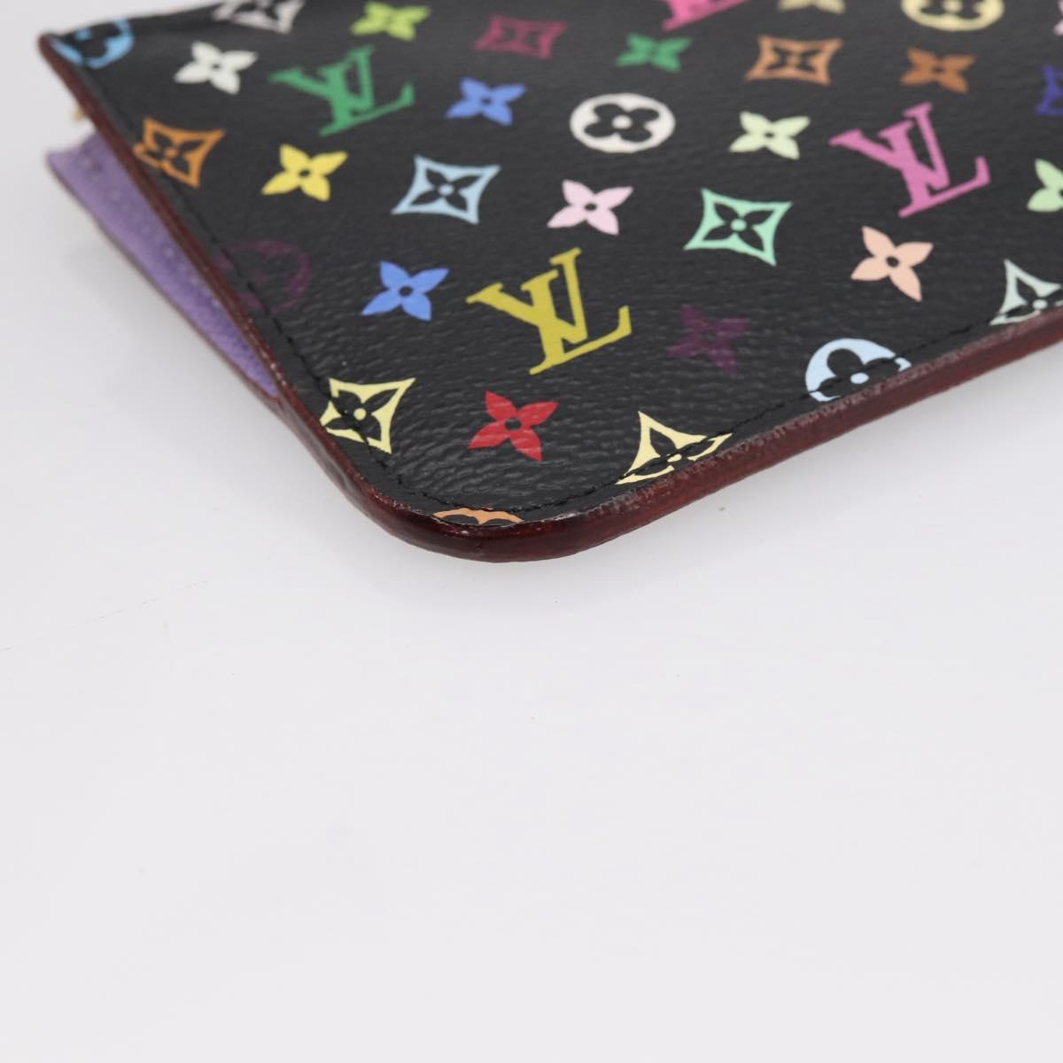 LOUIS VUITTON Monogram Multicolor Pochette Cles NM Purse M60279 Auth 198771V