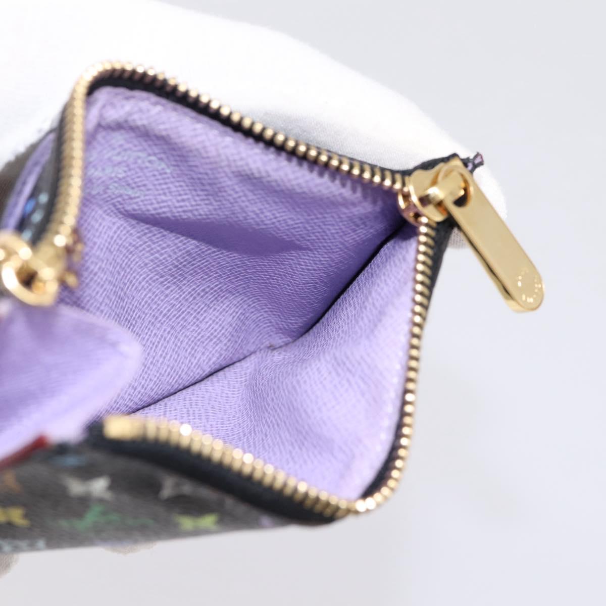 LOUIS VUITTON Monogram Multicolor Pochette Cles NM Purse M60279 Auth 198771V