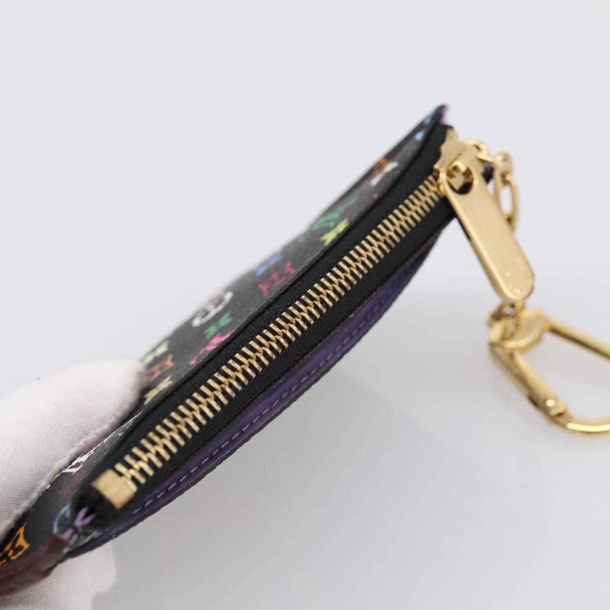 LOUIS VUITTON Monogram Multicolor Pochette Cles NM Purse M60279 Auth 198771V
