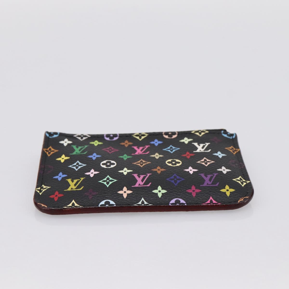 LOUIS VUITTON Monogram Multicolor Pochette Cles NM Purse M60279 Auth 198771V