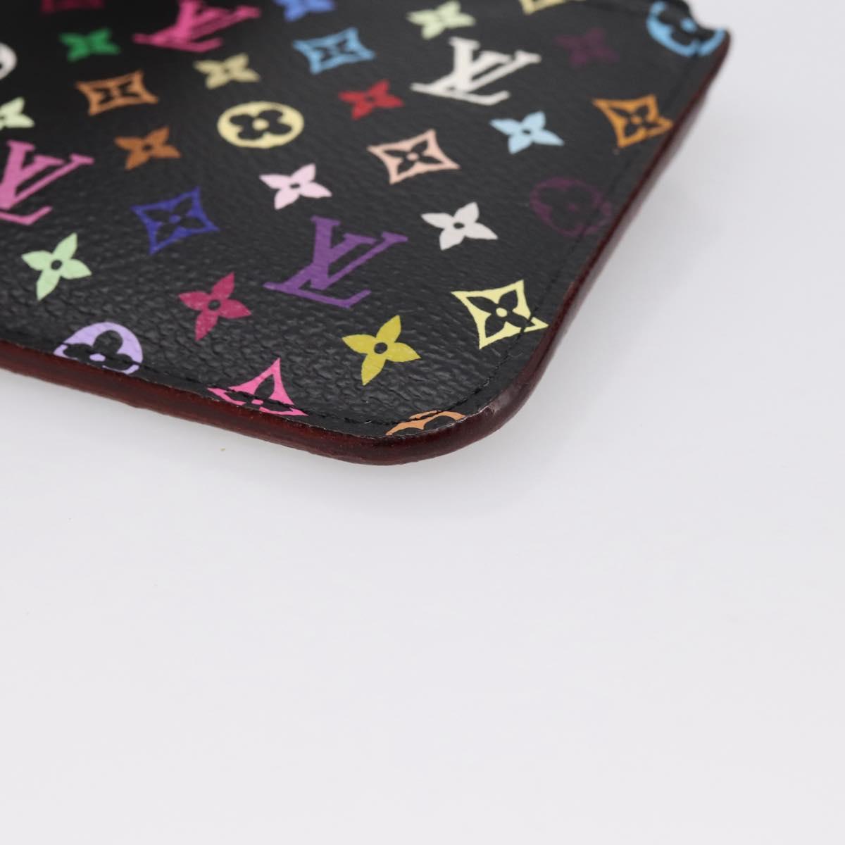 LOUIS VUITTON Monogram Multicolor Pochette Cles NM Purse M60279 Auth 198771V
