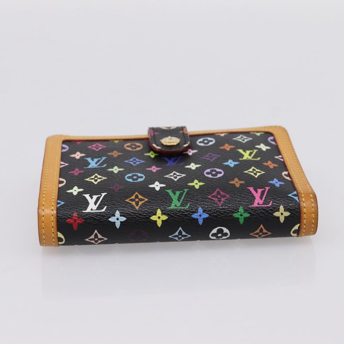 LOUIS VUITTON Multicolor Portefeuille Viennois Wallet M92988 LV Auth 198774V