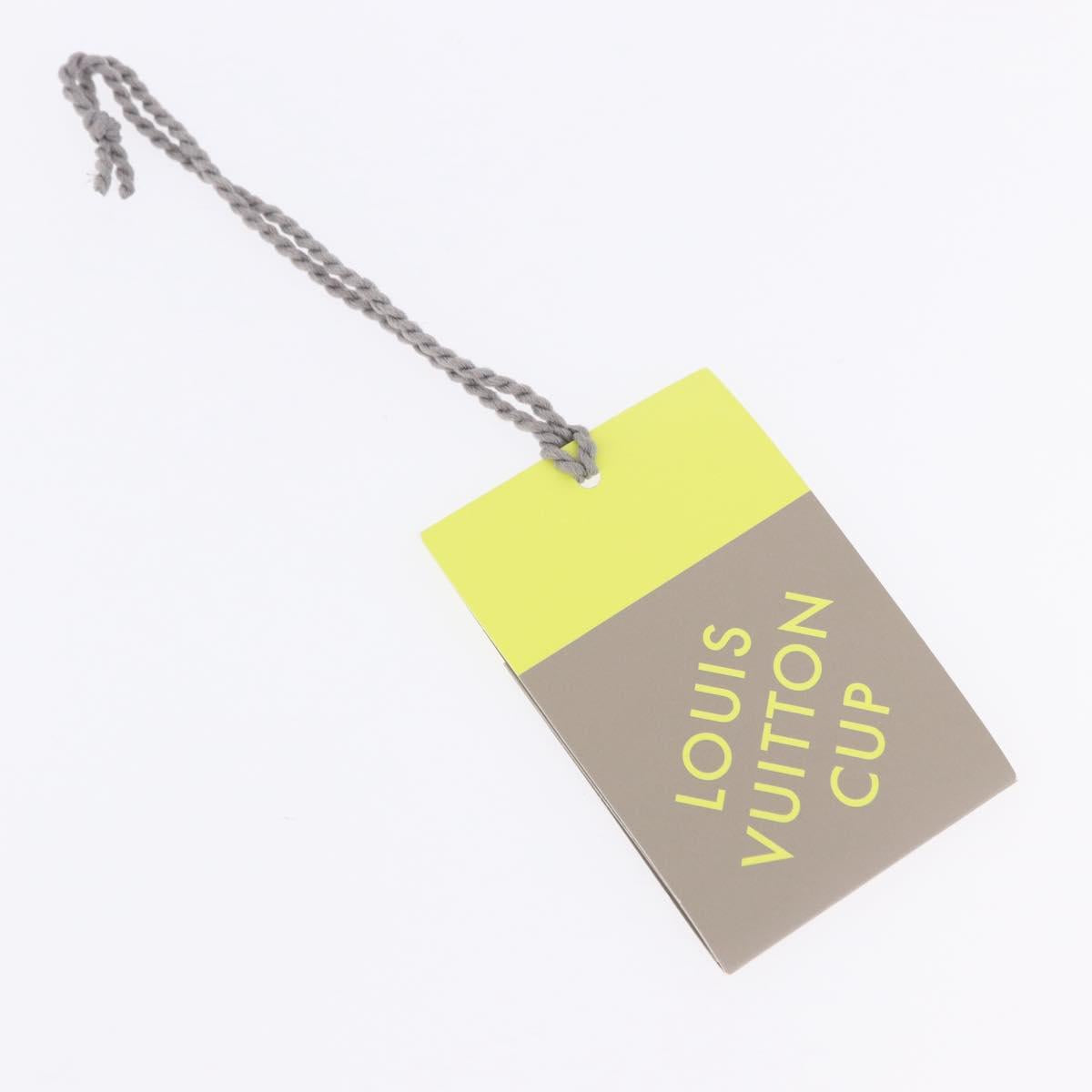 LOUIS VUITTON LV Cup Handkerchief Cotton Yellow LV Auth 198783A