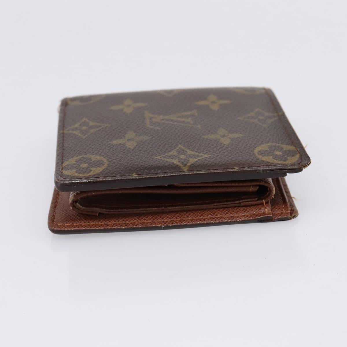 LOUIS VUITTON Monogram PortefeuilleMarco Bifold Wallet M61675 LV Auth 198785