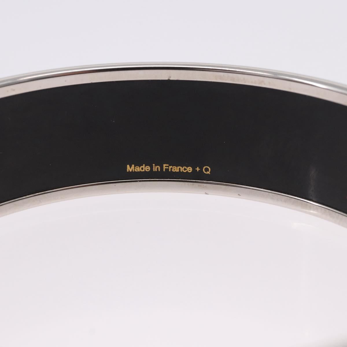 HERMES Emilel GM Bracelet metal Red Auth 198833M