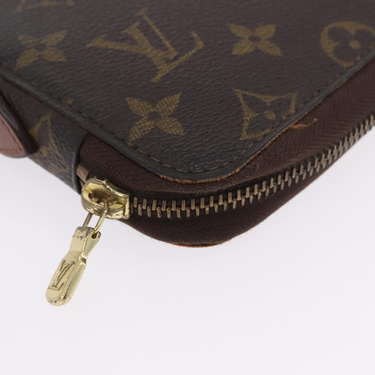 LOUIS VUITTON Monogram Poche Escapade Travel Case M60113 LV Auth 198870