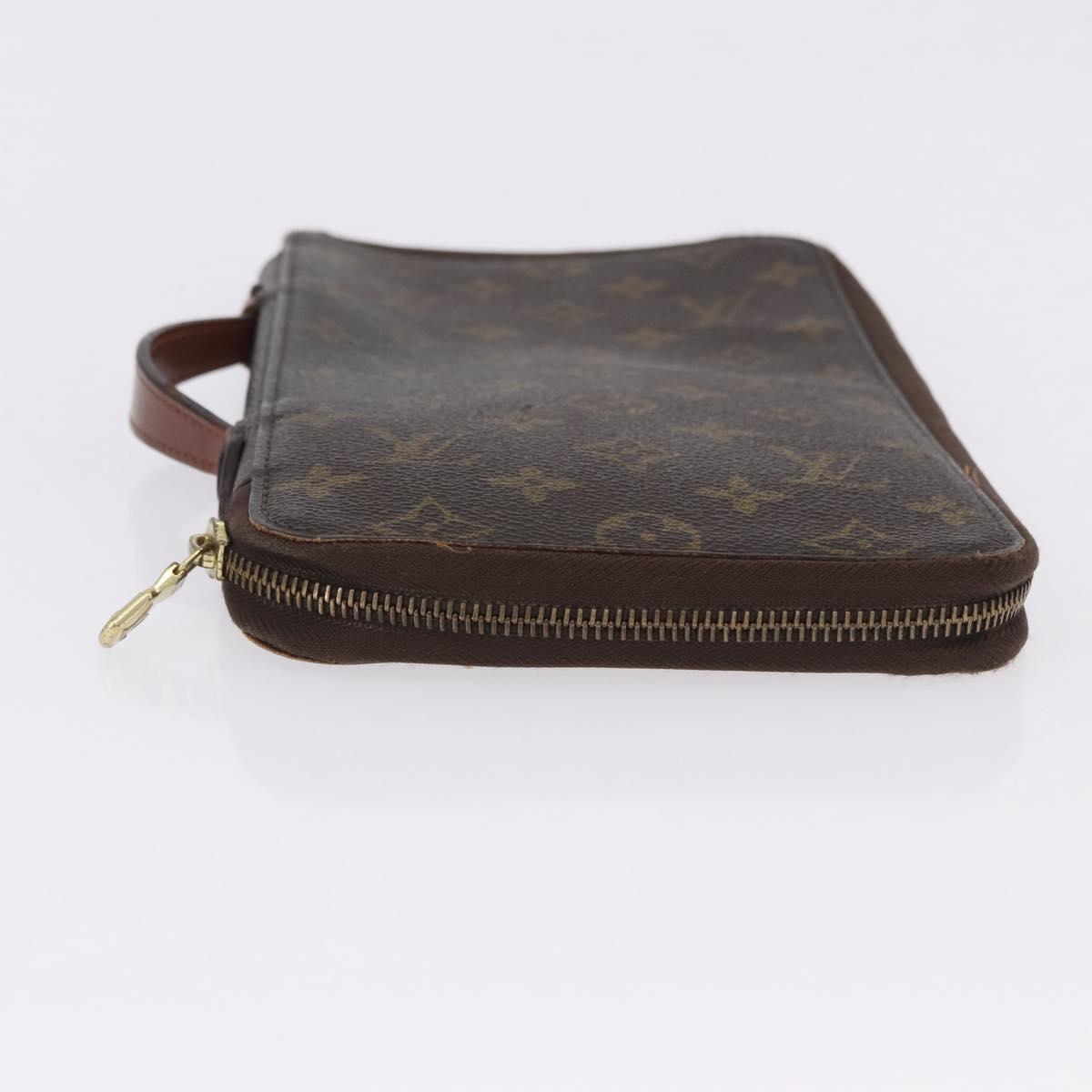 LOUIS VUITTON Monogram Poche Escapade Travel Case M60113 LV Auth 198870