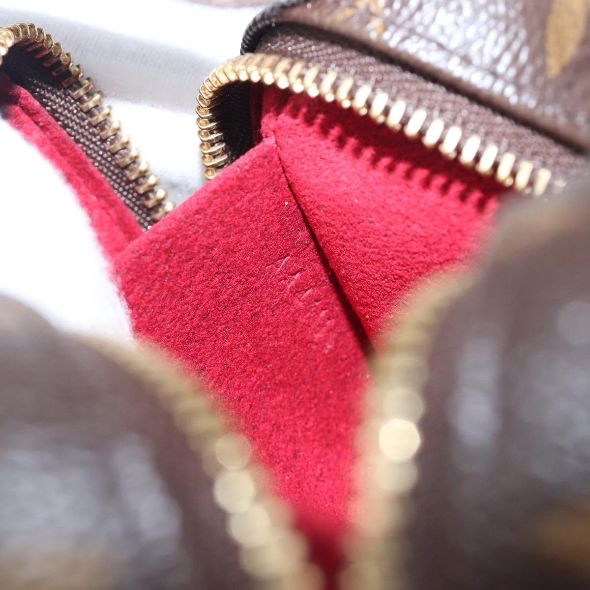 LOUIS VUITTON Monogram Trousse Wapity Pouch M58030 LV Auth 198871