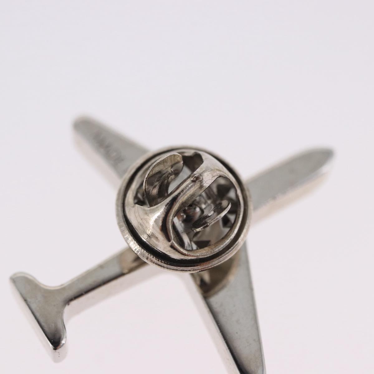 LOUIS VUITTON Brooch metal 3Set Silver M63476 LV Auth 198873V