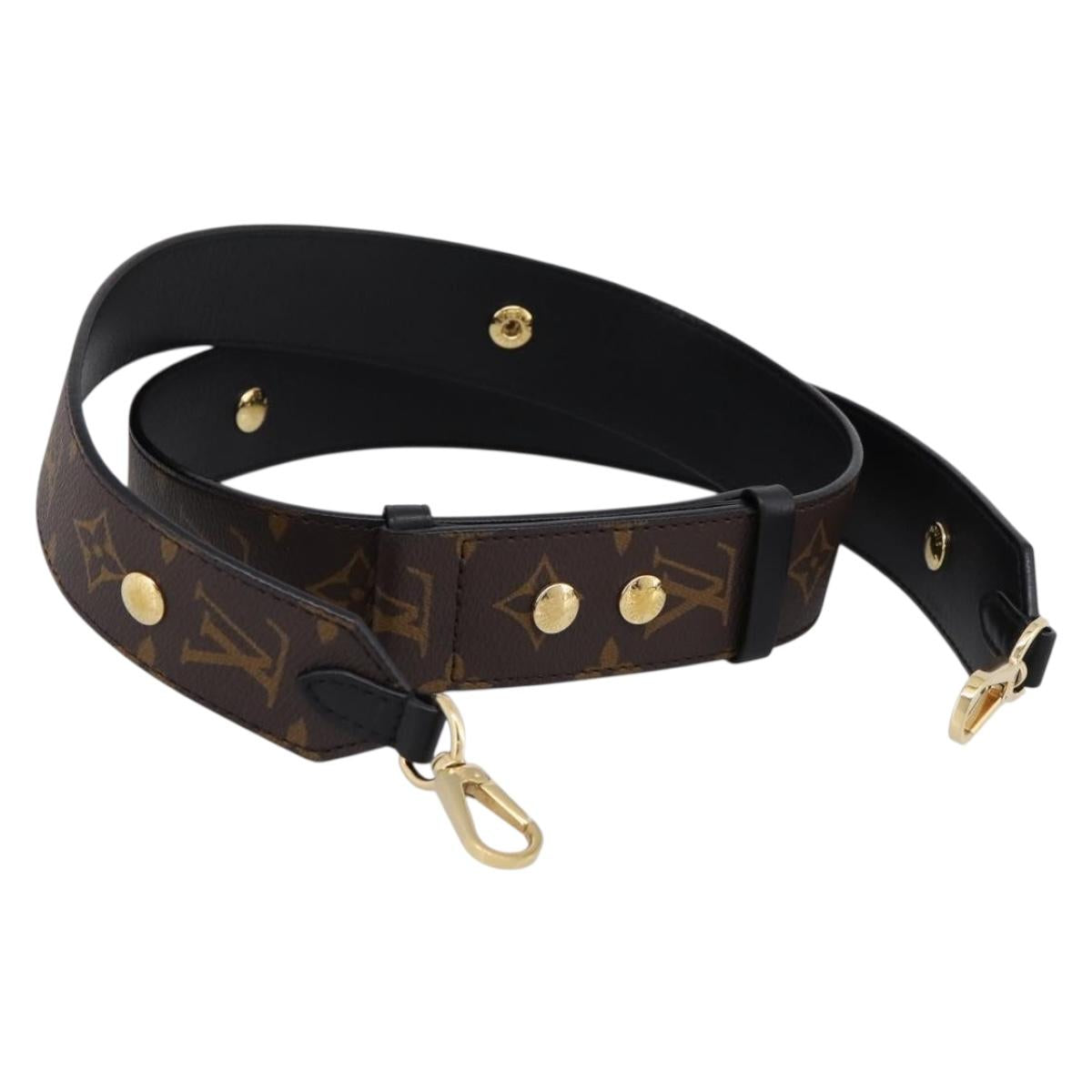 LOUIS VUITTON Monogram Shoulder Strap Adjustable 28.3""-47.2"" LV Auth 198875V