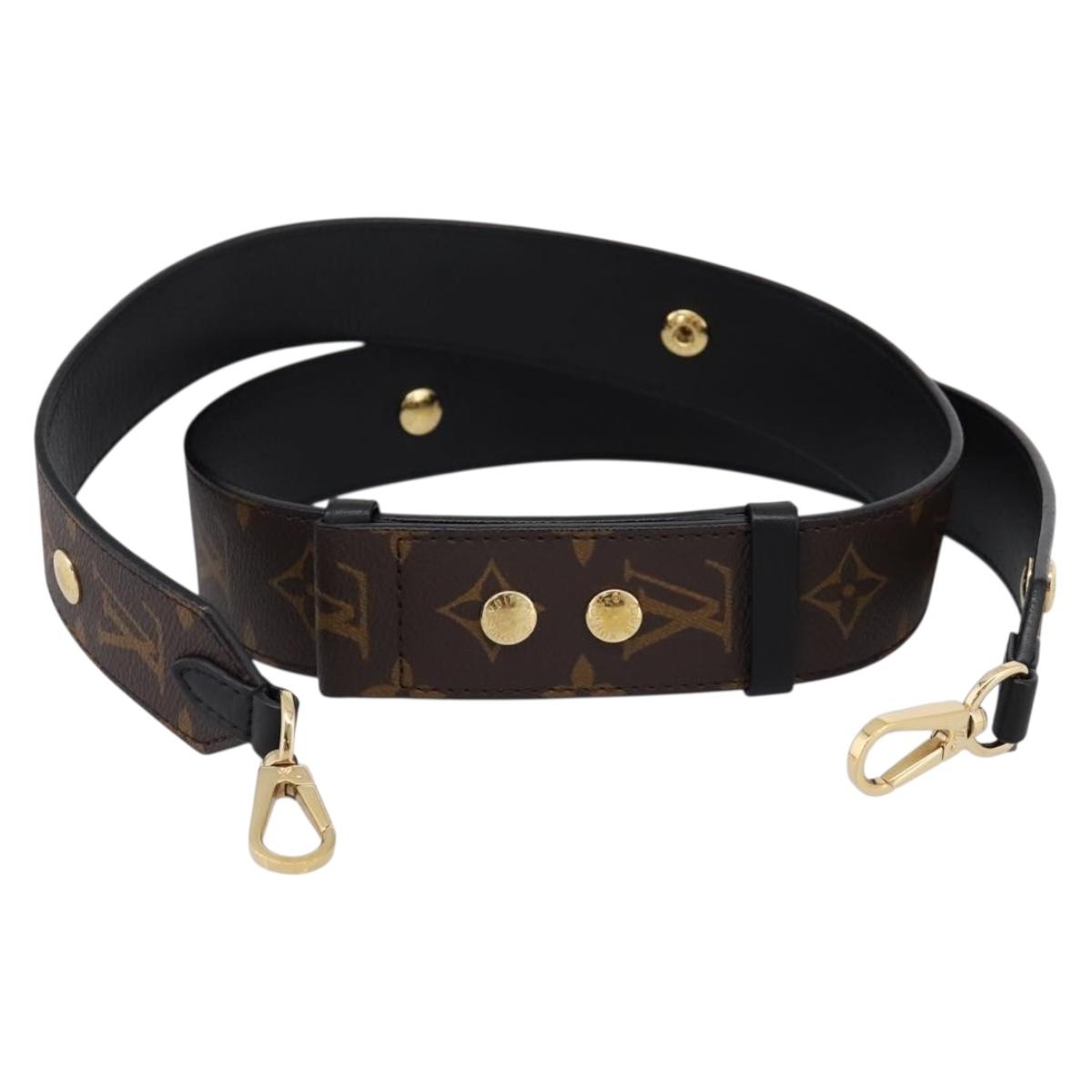LOUIS VUITTON Monogram Shoulder Strap Adjustable 28.3""-47.2"" LV Auth 198875V