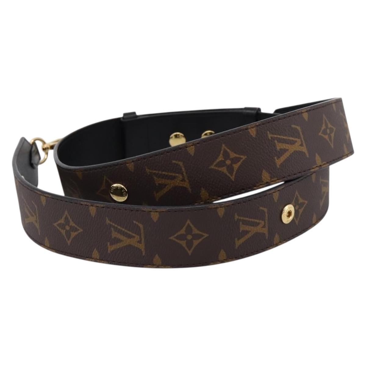 LOUIS VUITTON Monogram Shoulder Strap Adjustable 28.3""-47.2"" LV Auth 198875V