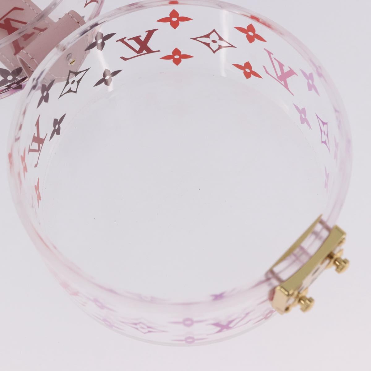 LOUIS VUITTON Monogram Boite Scott Accessory Case Clear GI0362 LV Auth 198876M