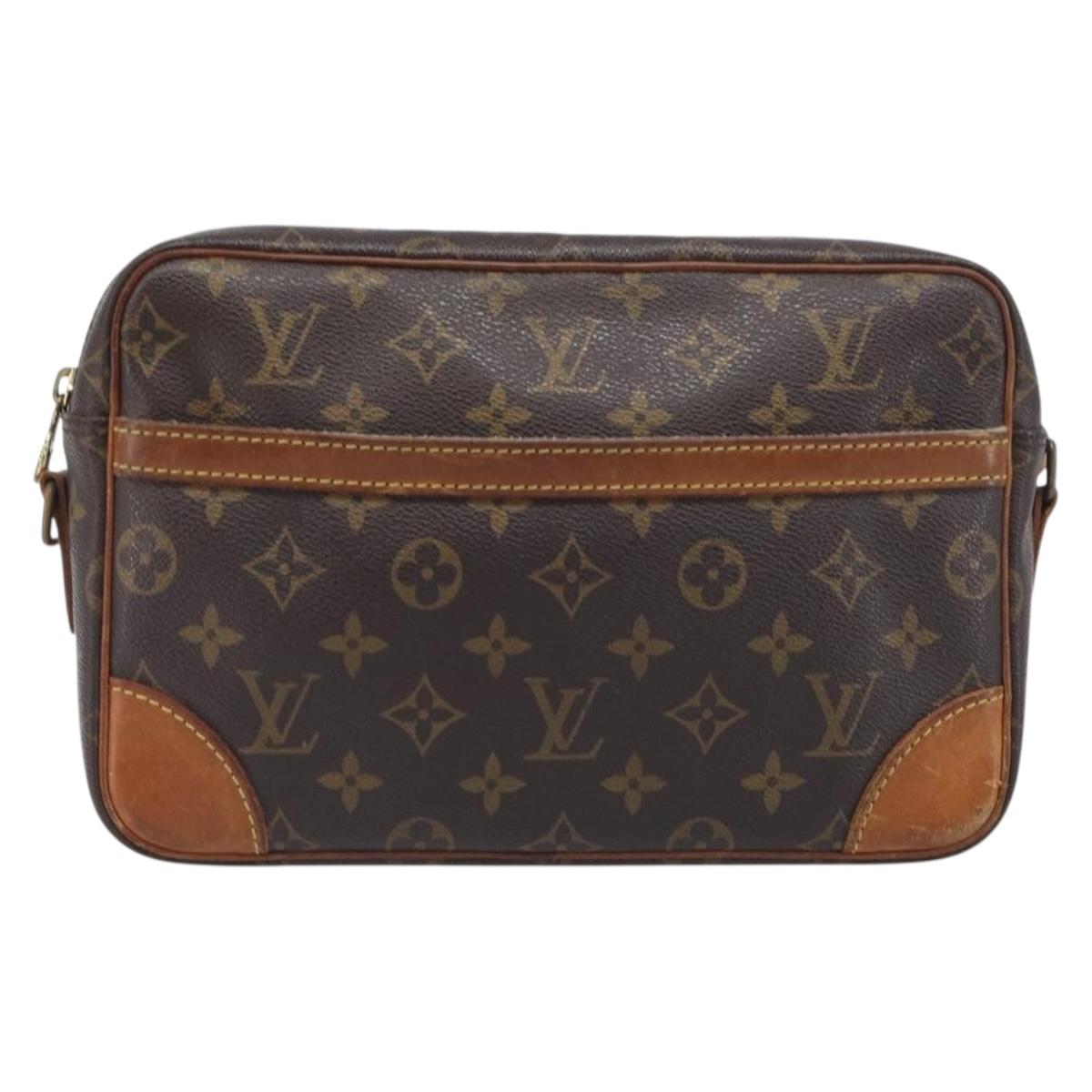 LOUIS VUITTON Monogram Trocadero 27 Shoulder Bag M51274 LV Auth 198902